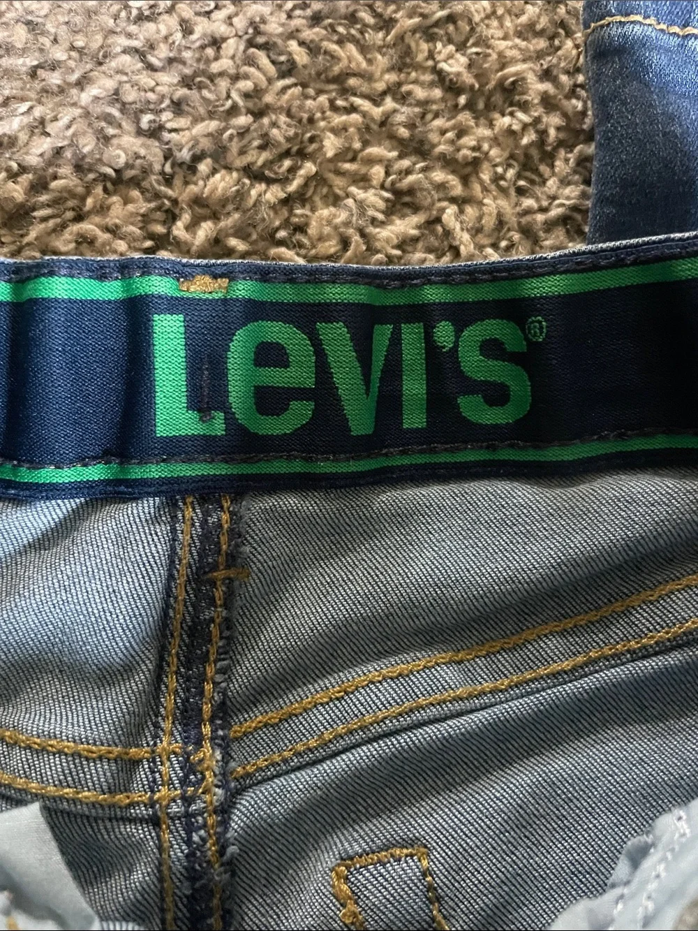 Levi's Kids Dark Blue Denim Jeans
